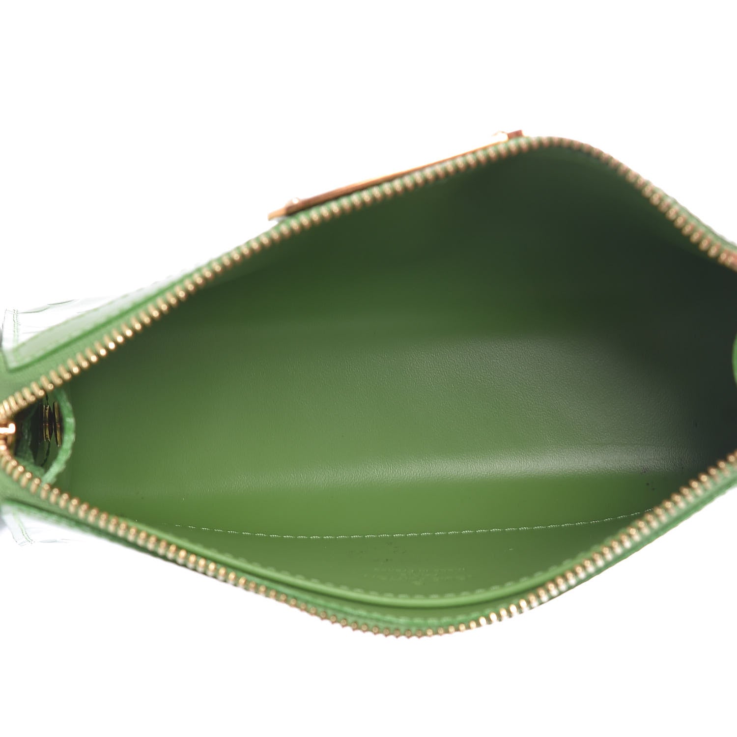 Louis Vuitton Vernis Trousse Cosmetic Pouch Vert Tonic 5 of 11