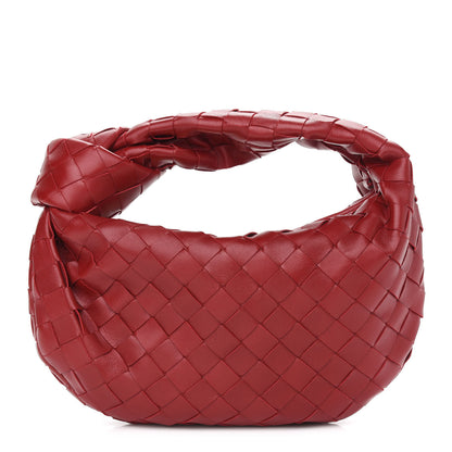Bottega Veneta Nappa Intrecciato Mini Jodie Dark Red 1 of 9