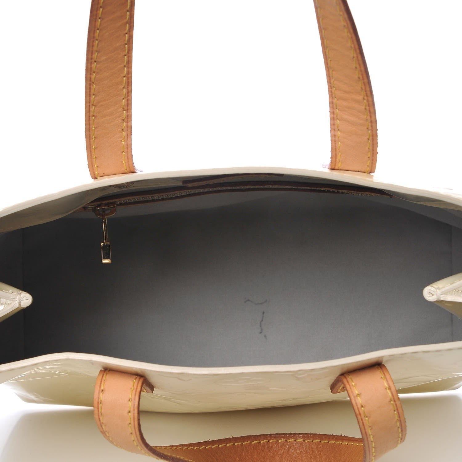 Louis Vuitton Vernis Reade PM Perle 5 of 11