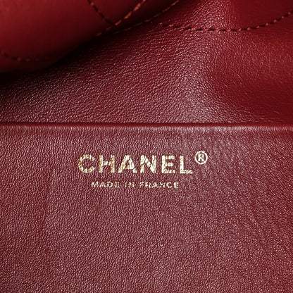 Chanel Grained Calfskin Small Souplissimo Maxi Flap Black 12 of 21