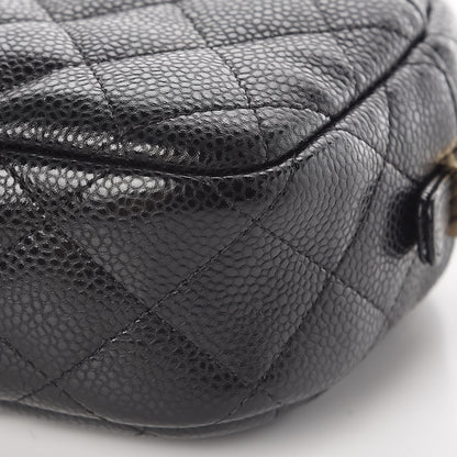 Chanel Caviar Quilted Camera Case Black 9 of 10