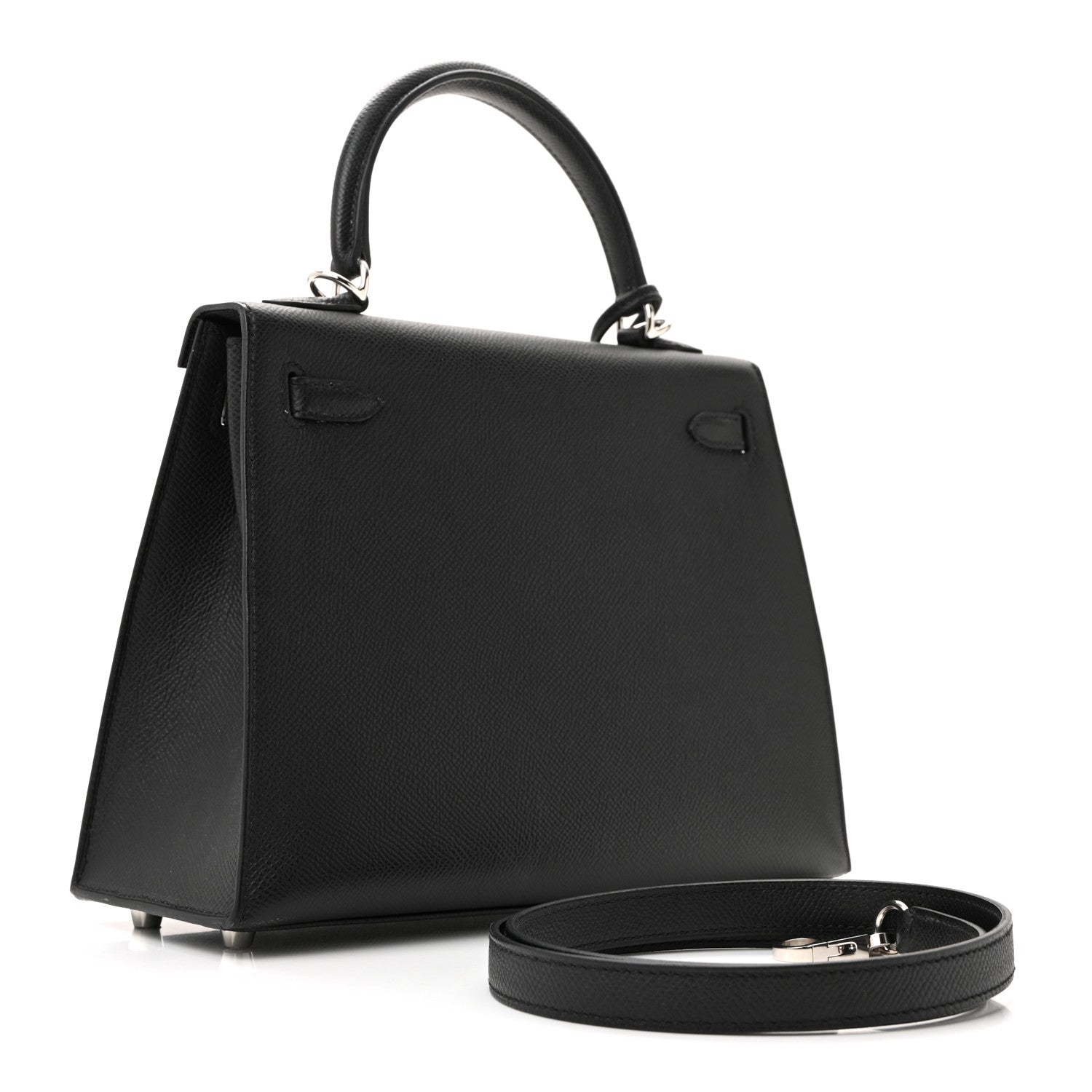 Hermes Epsom Kelly Sellier 25 Black 6 of 37