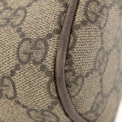 Gucci GG Supreme Monogram Web Small Ophidia Shoulder Bag Brown 12 of 12