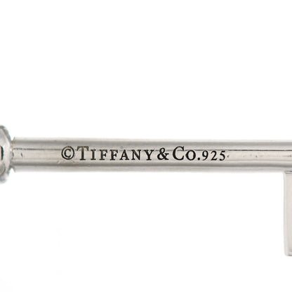 Tiffany Sterling Silver Vintage Oval Key Pendant 4 of 4