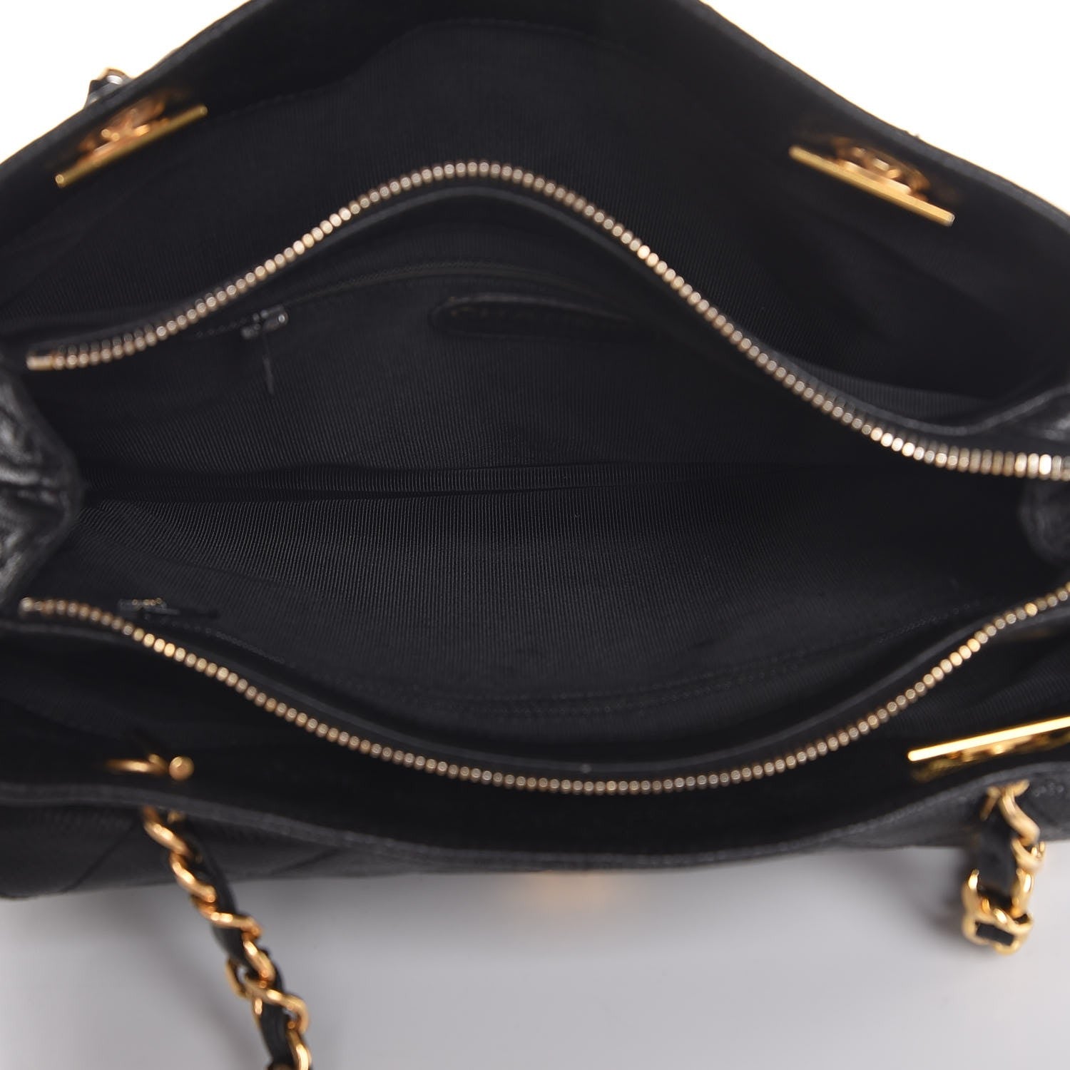 Chanel Caviar Quilted Flap Shoulder Bag Black 6 of 8