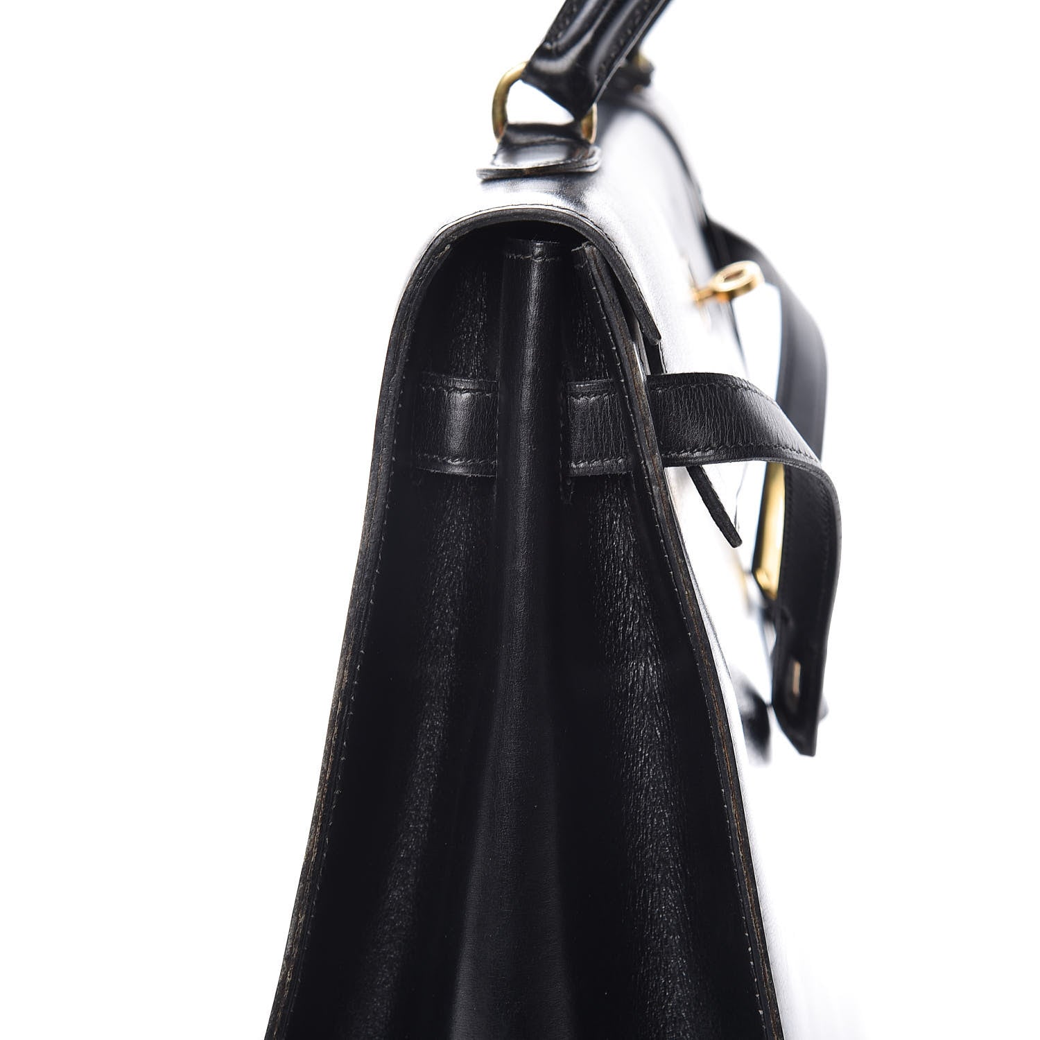 Hermes Box Kelly Sellier 35 Black 15 of 52