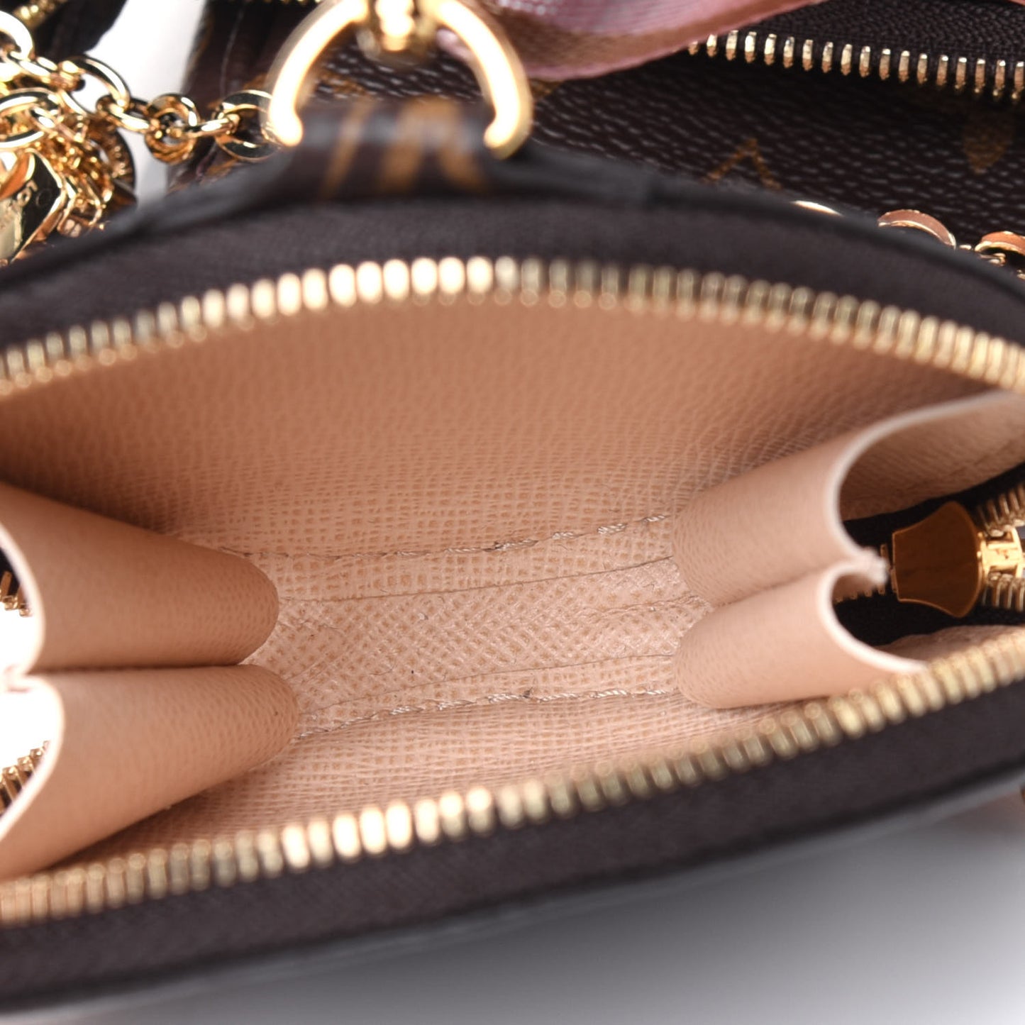 Monogram Multi Pochette Accessories Rose Clair