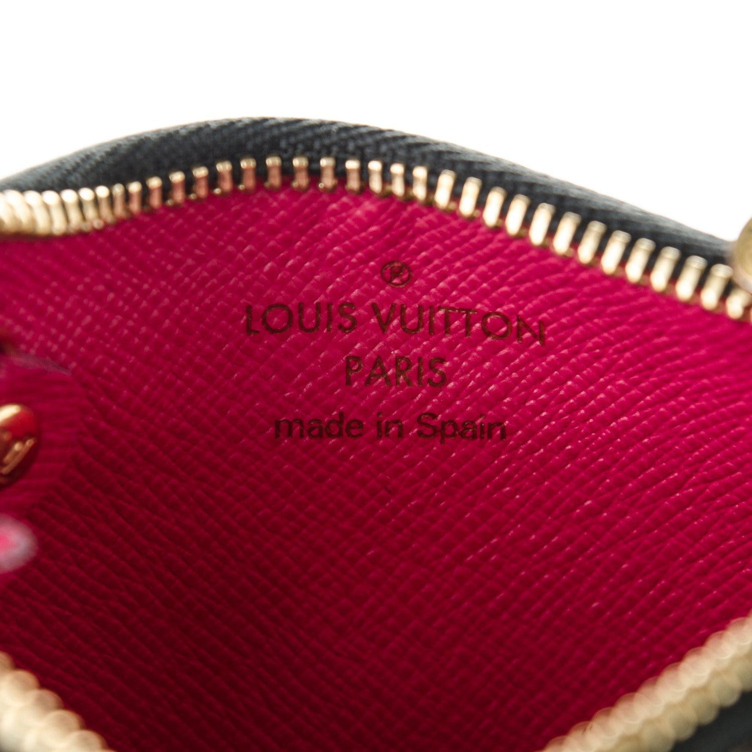 Louis Vuitton Monogram Multicolor Key Pouch Black Grenade 6 of 7
