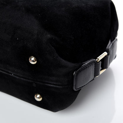 Gucci Suede Guccissima Small Boston Black 12 of 20