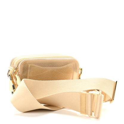 Marc Jacobs Jelly Glitter Small Snapshot Camera Bag Gold Silver 2 of 9
