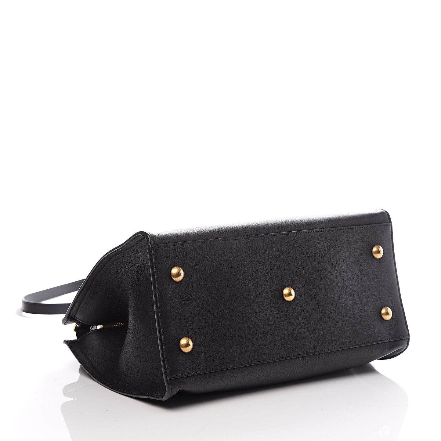 Calfskin Small Classic Y Cabas Black