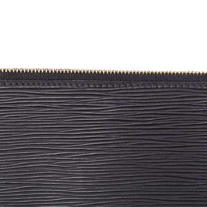 Louis Vuitton Epi Pochette Accessories 24 Black 4 of 10