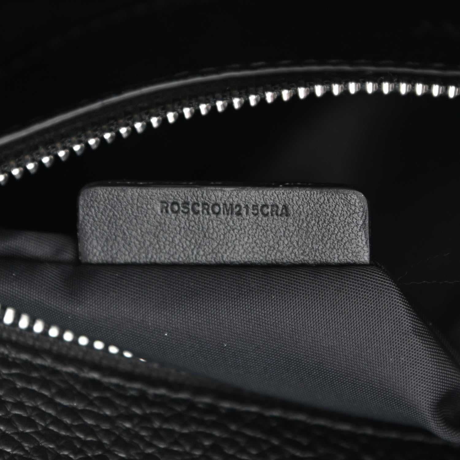 Burberry Grainy Calfskin Embossed Bruno Messenger Black 7 of 12
