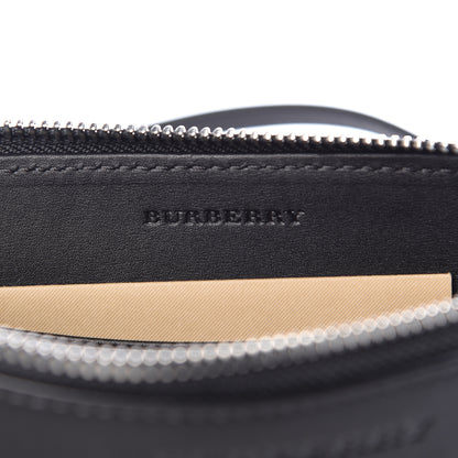 Burberry Mega Check Peyton Crossbody Clutch Bag Black 6 of 11