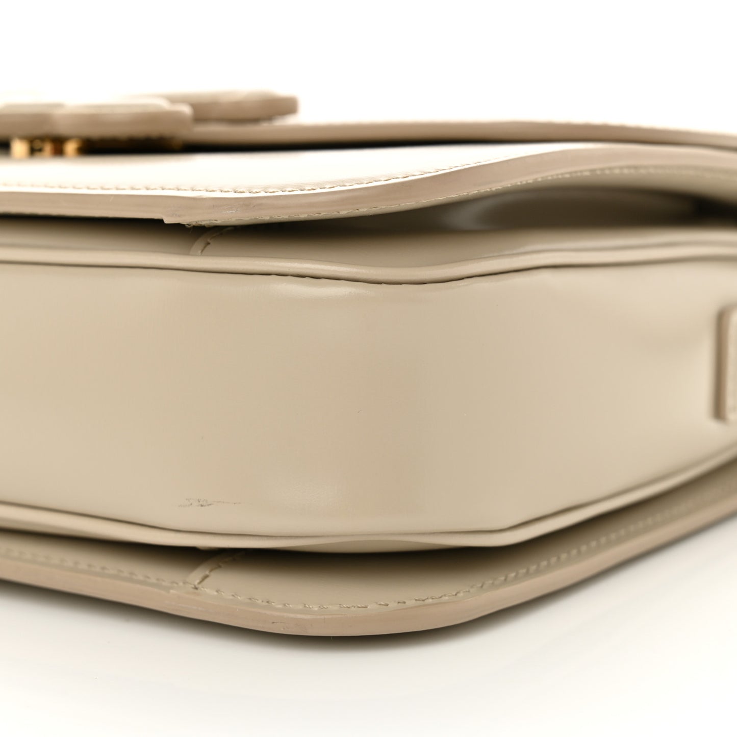 Shiny Calfskin Medium Triomphe Trench