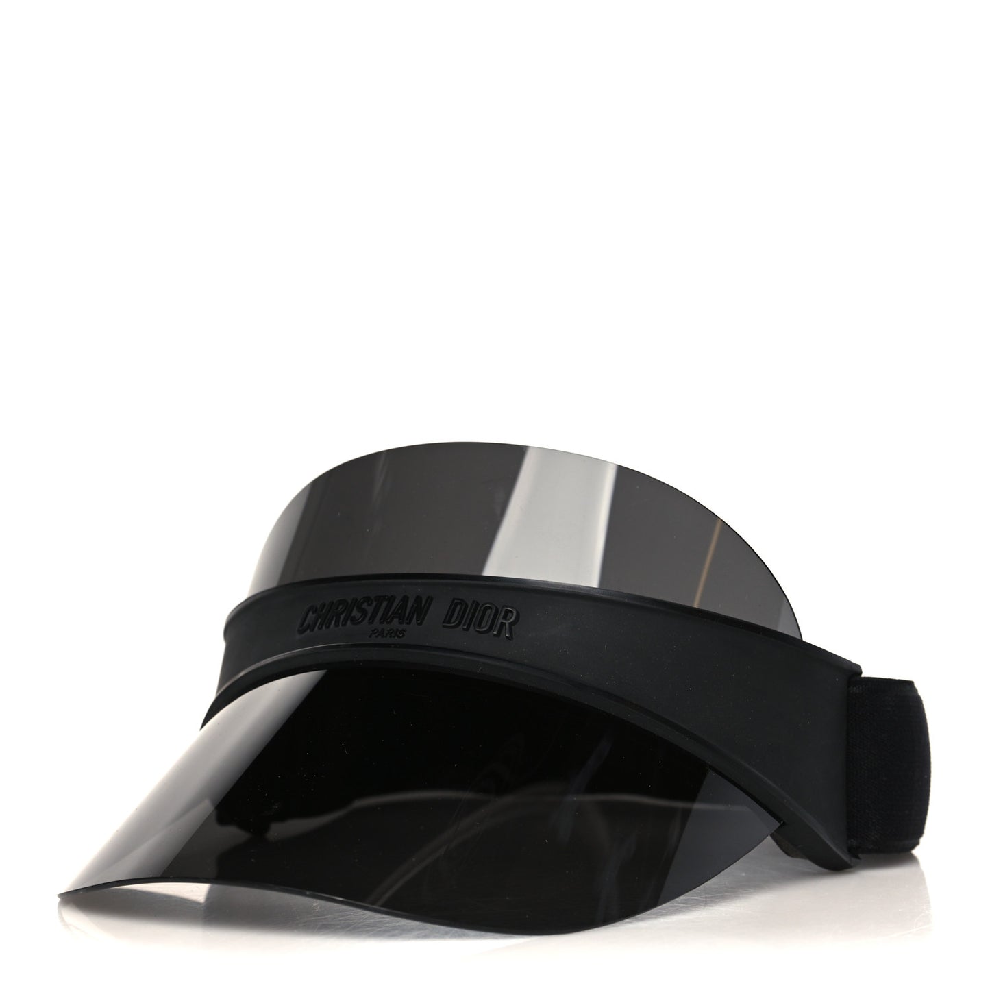 Mirrored DiorClubV1U Sun Visor Black