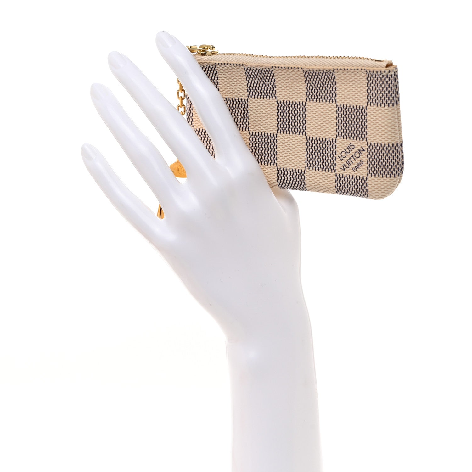 Louis Vuitton Damier Azur Key Pouch 2 of 8