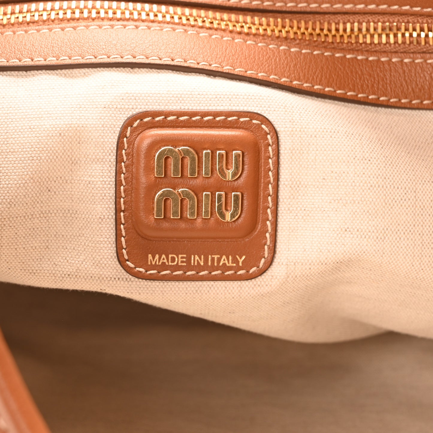 Nappa Ivy Bag Caramel