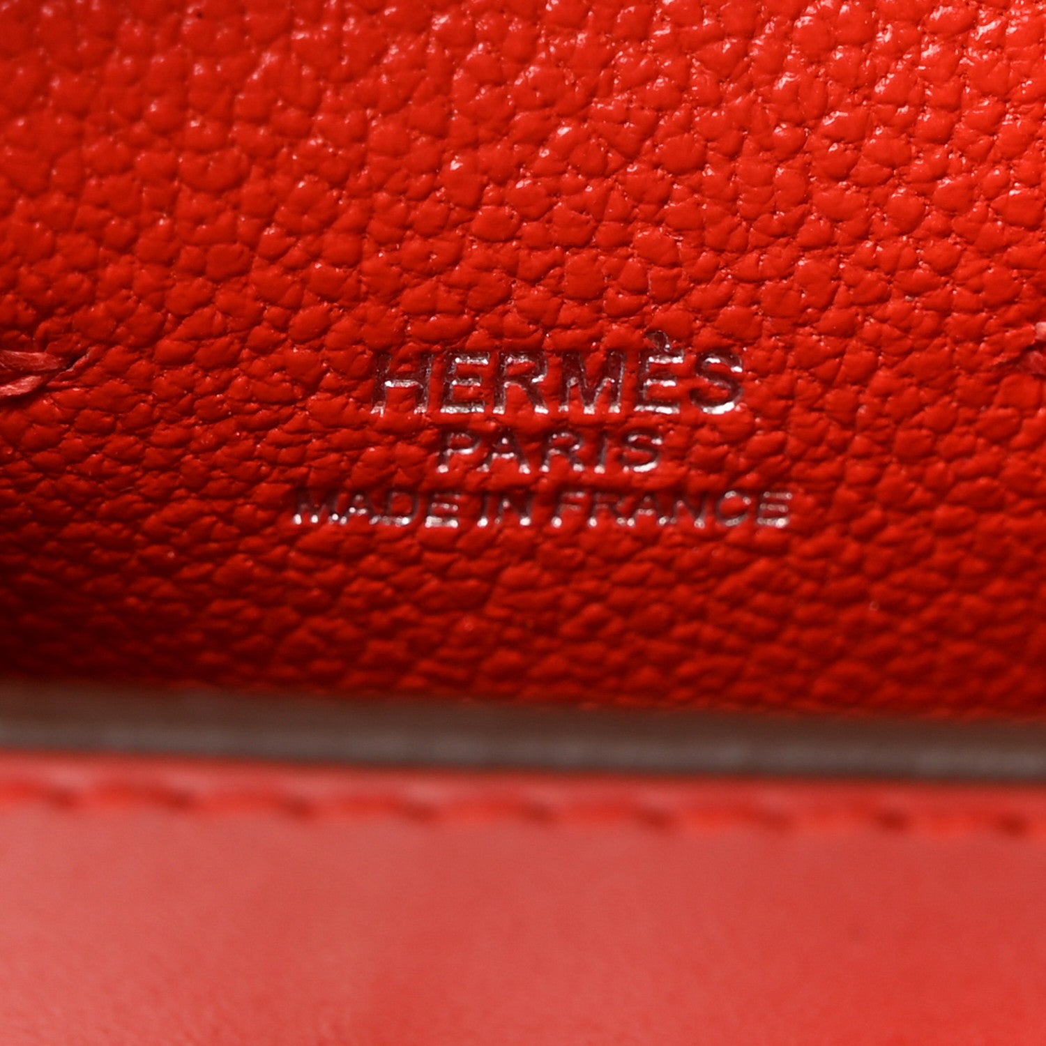 Hermes Tadelakt Chevre Mysore Kelly Quelle Idole Bag Charm Capucine Jaune De Naples Vert Vertigo Zanzibar 5 of 7