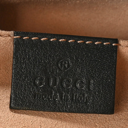 Gucci Calfskin Small Diana Tote Bag Black Yellow Fluo 6 of 9