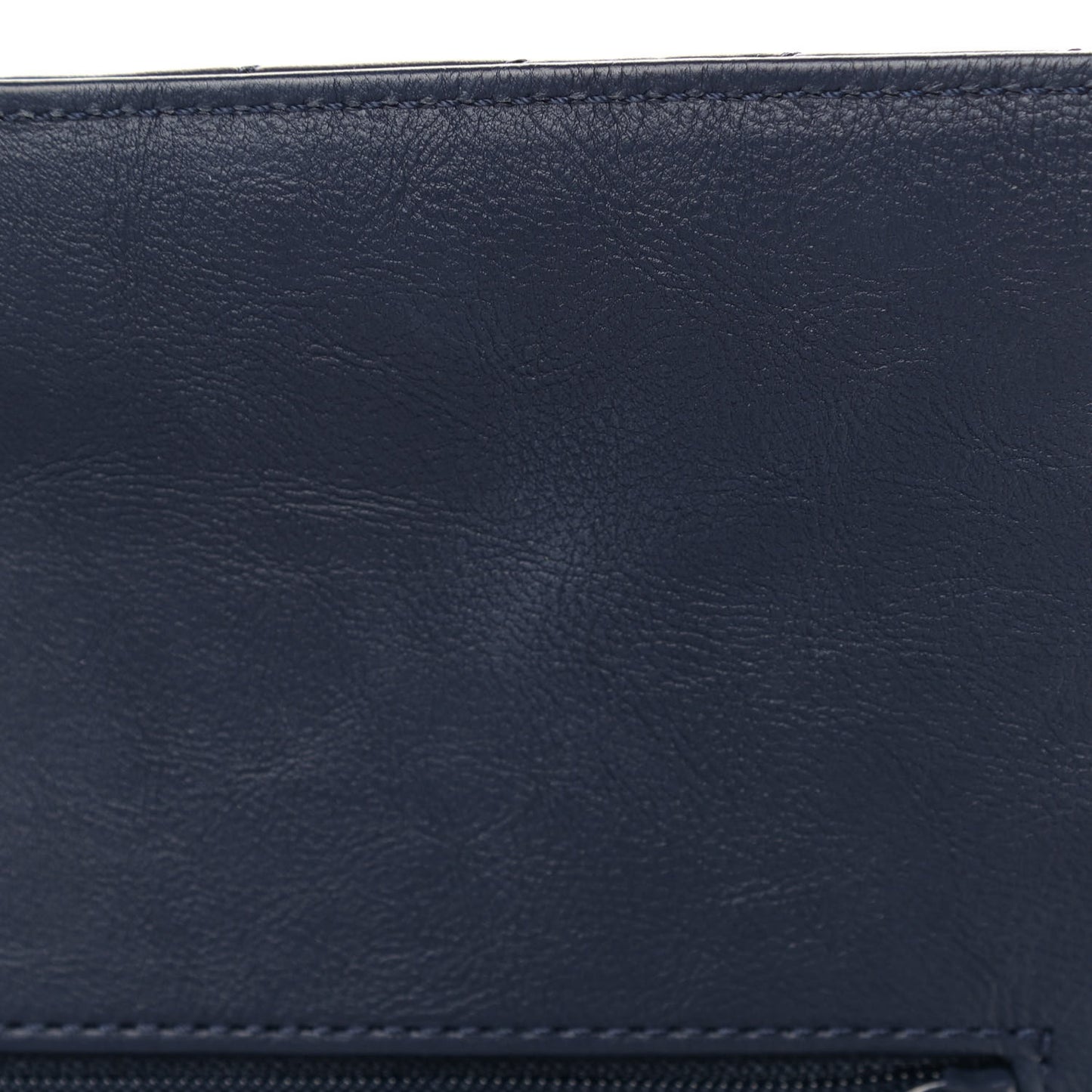 Crumpled Calfskin Chevron Quilted 2.55 Reissue 226 Navy Blue