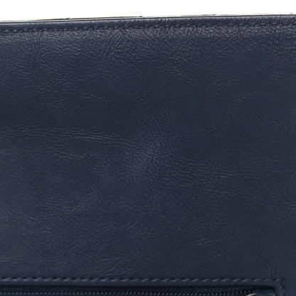 Chanel Crumpled Calfskin Chevron Quilted 2.55 Reissue 226 Navy Blue 10 of 13