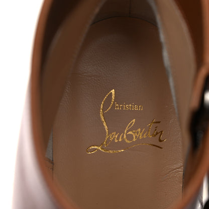 Christian Louboutin Calfskin Ziptotal 85 Booties 40.5 Cuoio 7 of 15