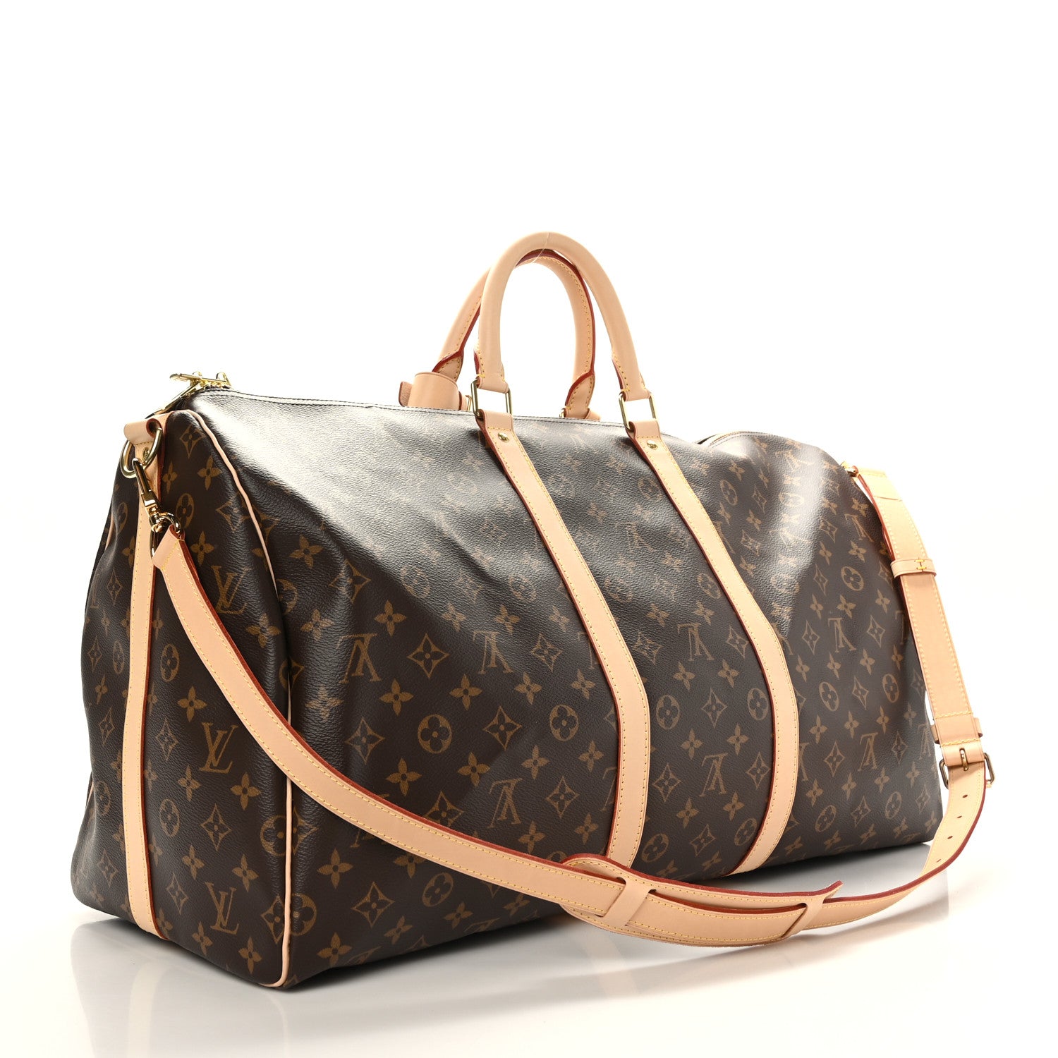 Louis Vuitton Monogram Keepall Bandouliere 55 2 of 9