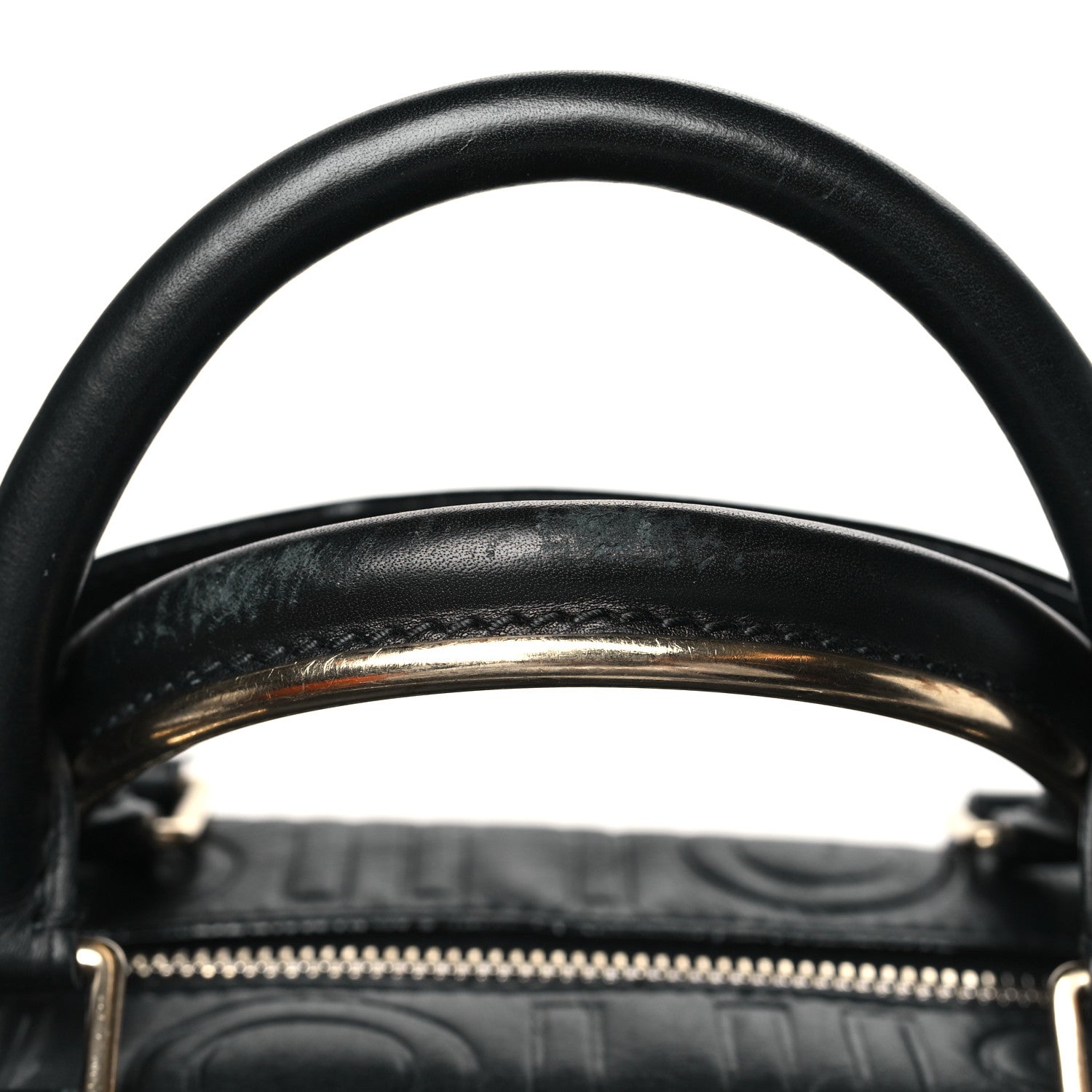 Louis Vuitton Calfskin Embossed Speedy Cube 30 Black 10 of 11