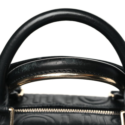 Louis Vuitton Calfskin Embossed Speedy Cube 30 Black 10 of 11