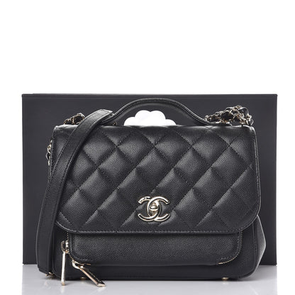 Chanel Caviar Quilted Medium Business Affinity Flap Black 8 of 8