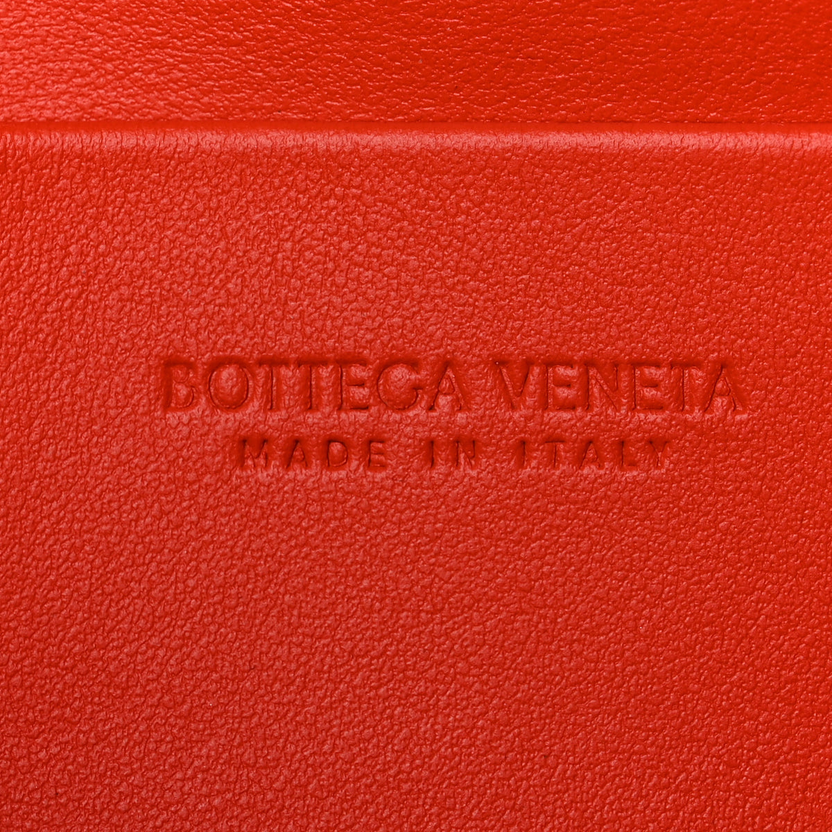 Bottega Veneta Calfskin Intrecciato Bang Bang Vanity Case Orange 5 of 9