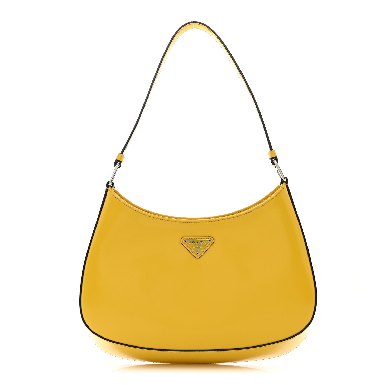 Prada Spazzolato Cleo Shoulder Bag Sole 1 of 11