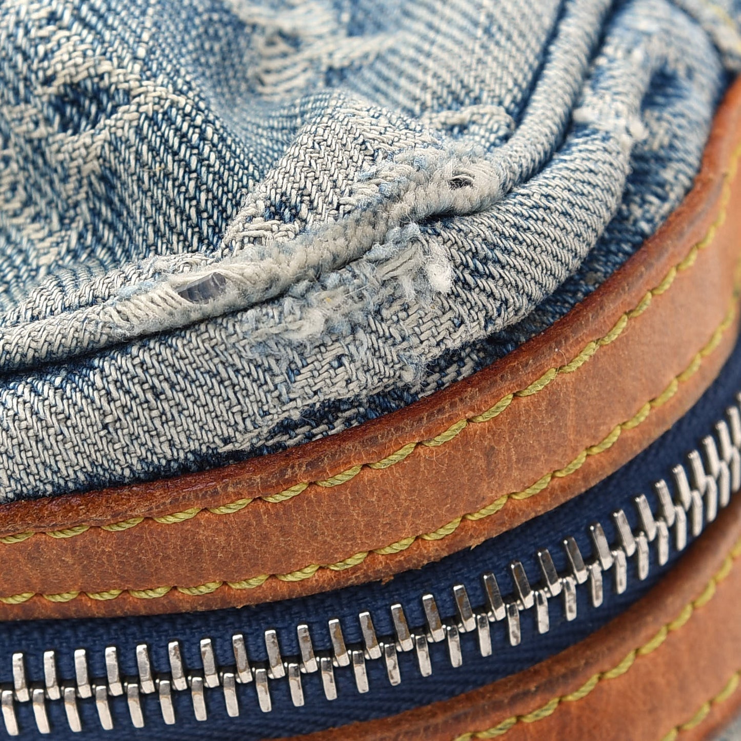 Denim Camera Bag Blue