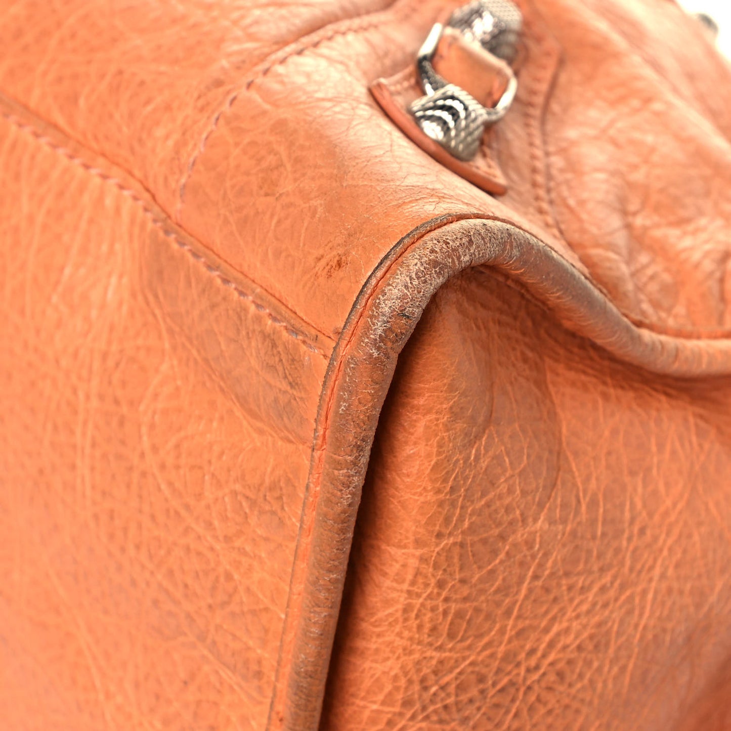 Agneau Giant 12 Silver Hardware Part Time Rose Blush