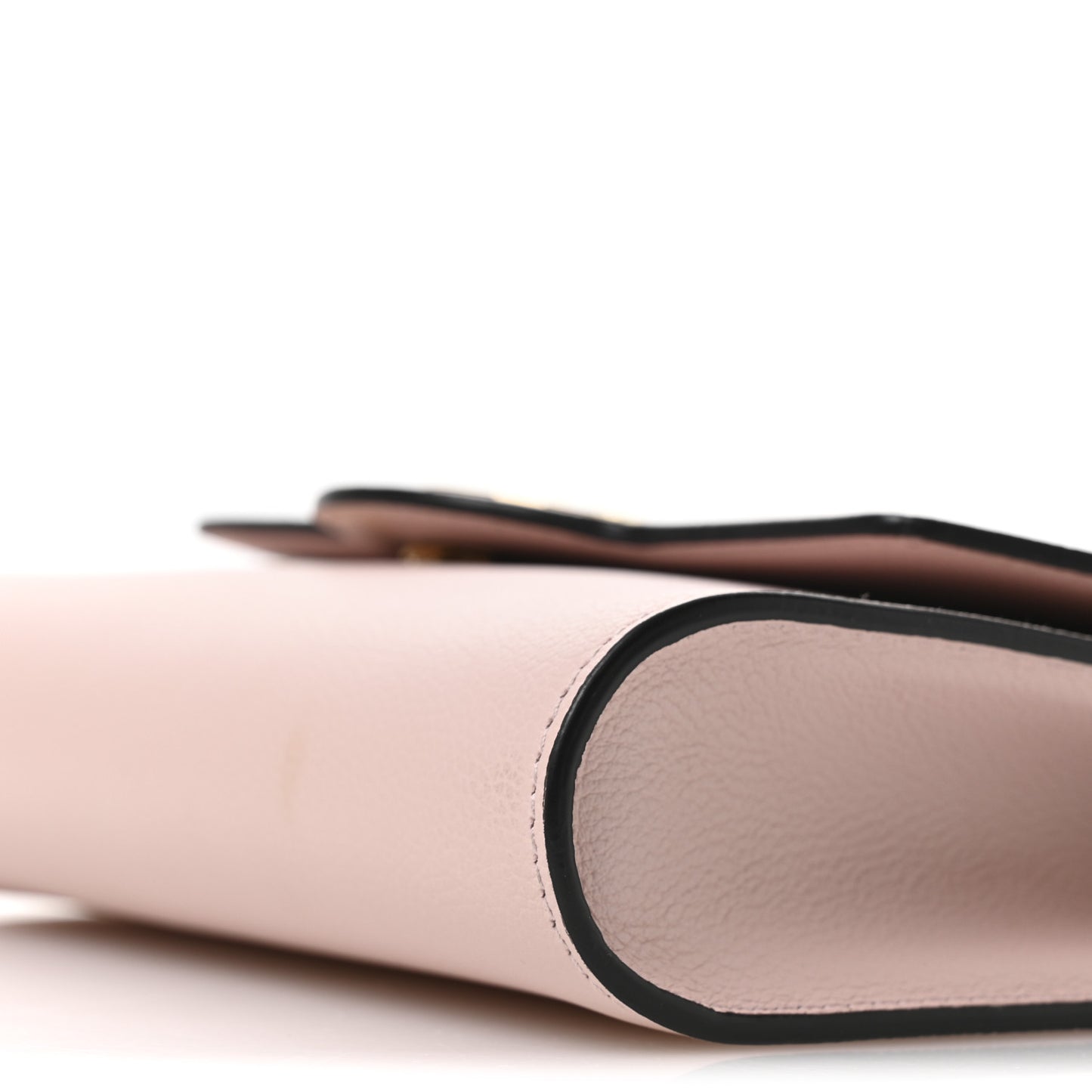 Grained Calfskin La Medusa Crossbody Bag Dusty Rose