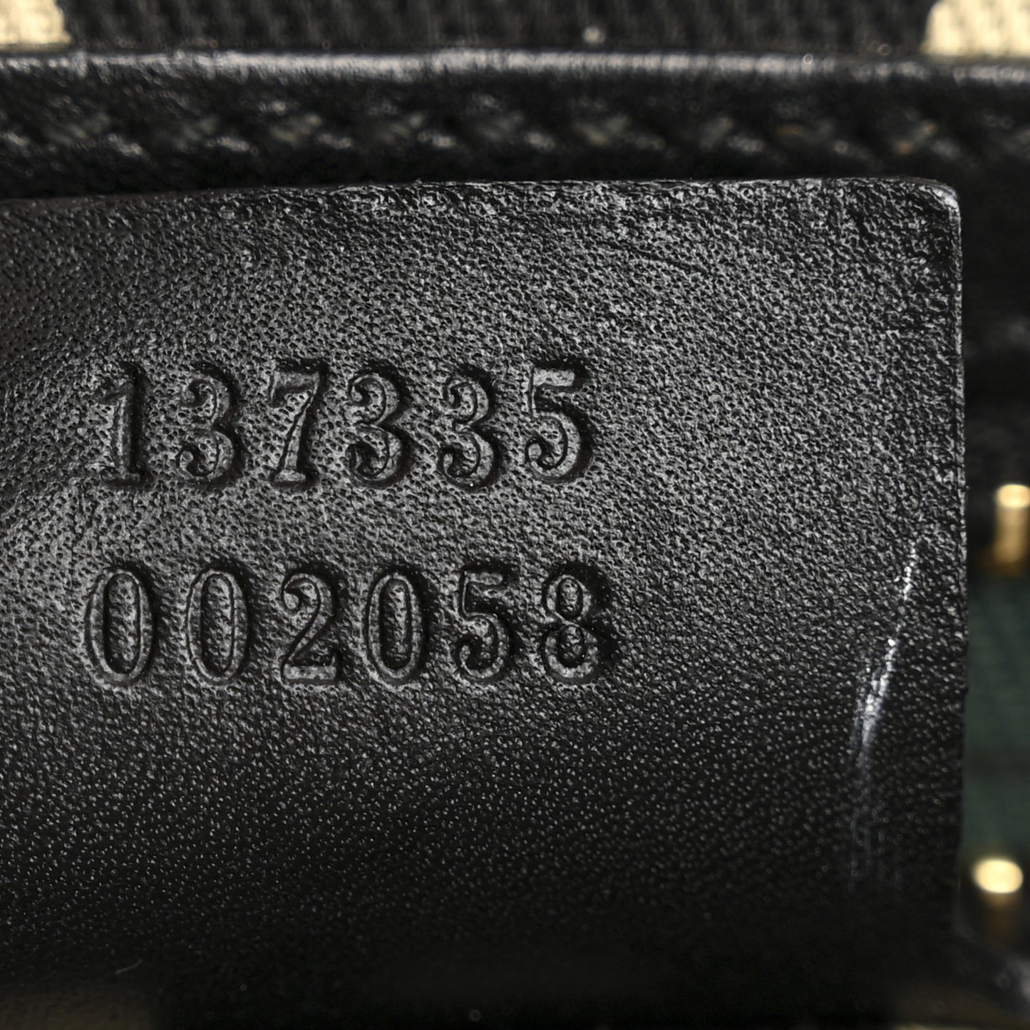 Guccissima Small Jackie O Hobo Black