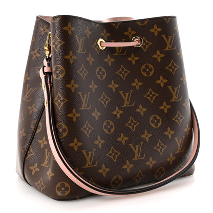 Louis Vuitton Monogram Neonoe MM Rose Poudre 3 of 8