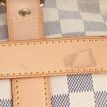 Louis Vuitton Damier Azur Keepall Bandouliere 55 5 of 8
