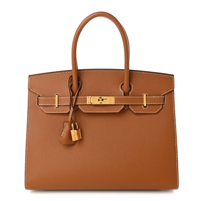 Hermes Epsom Birkin Sellier 30 Gold 1 of 11