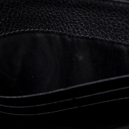 Gucci Guccissima Donna Long Wallet Black 7 of 17