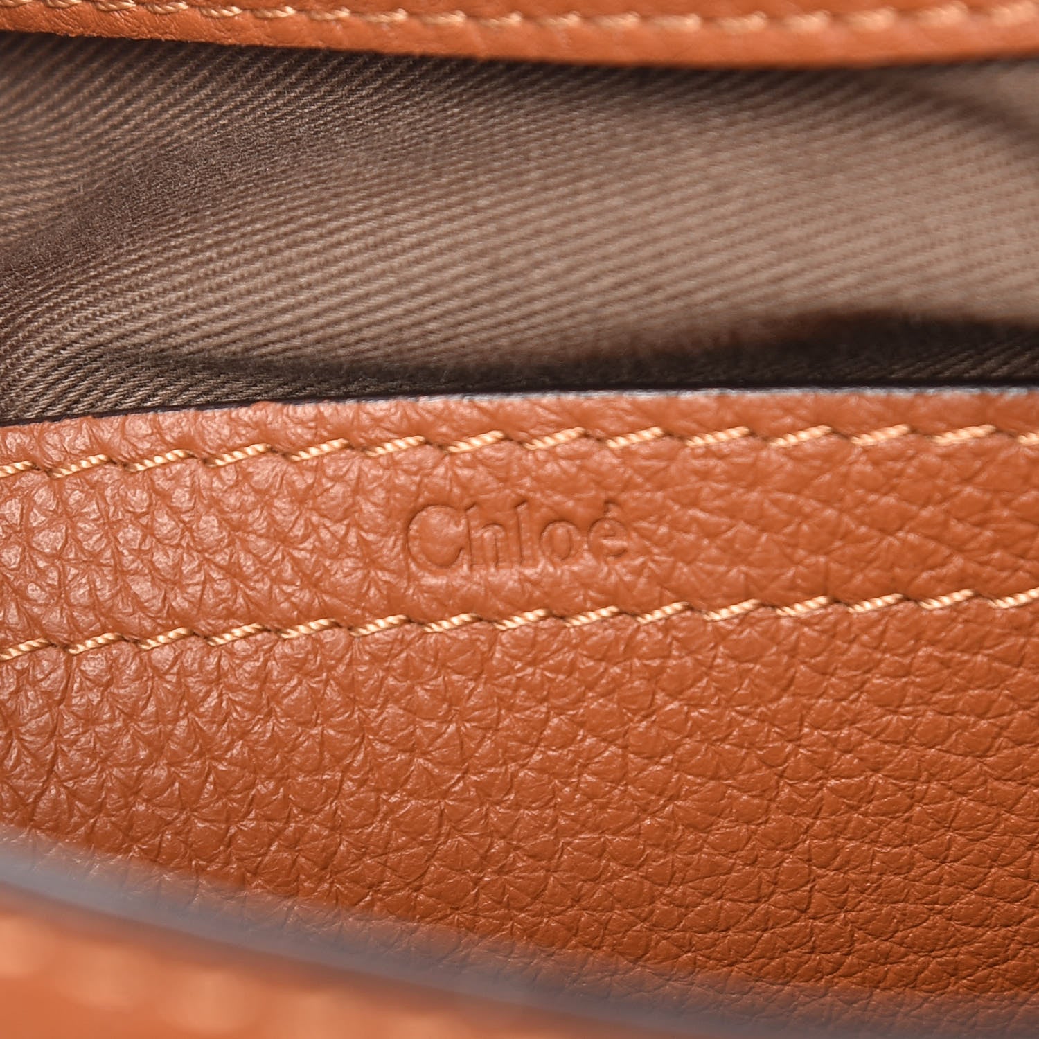 Chloe Calfskin Medium Marcie Round Crossbody Bag Tan 6 of 10