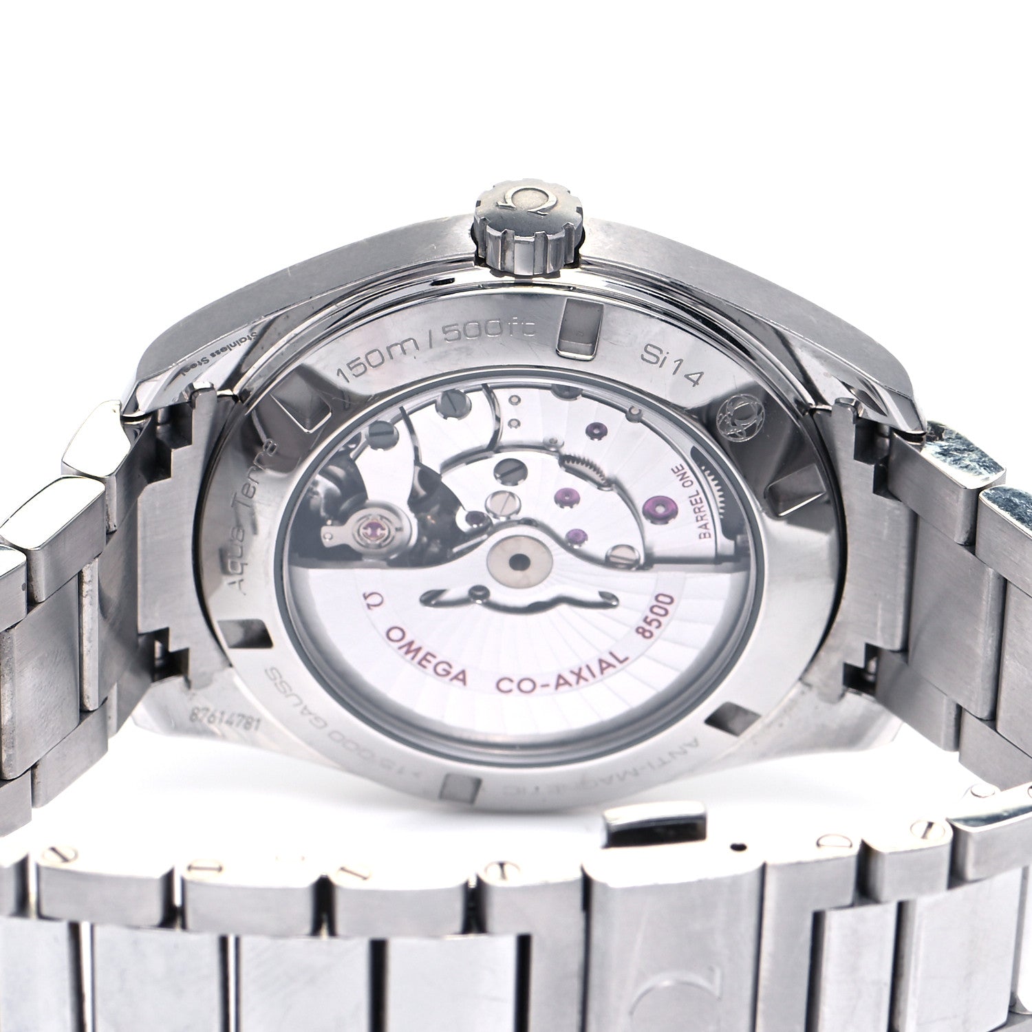 Omega Stainless Steel 41mm Seamaster Aqua Terra 150M Master Co-Axial Automatic Watch Black 231.10.42.21.01.003 4 of 5