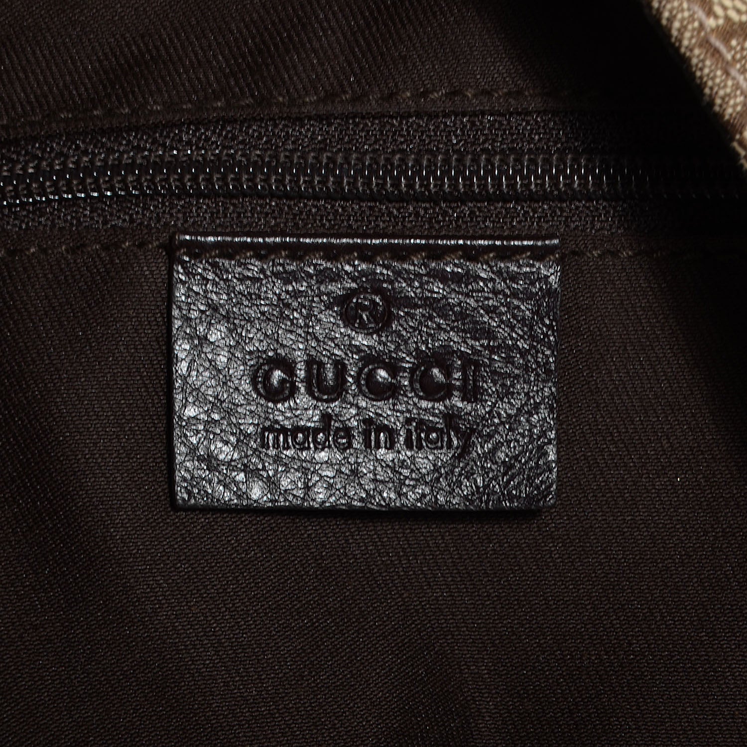 Gucci Monogram New Ladies Web Large Hobo Brown 6 of 8