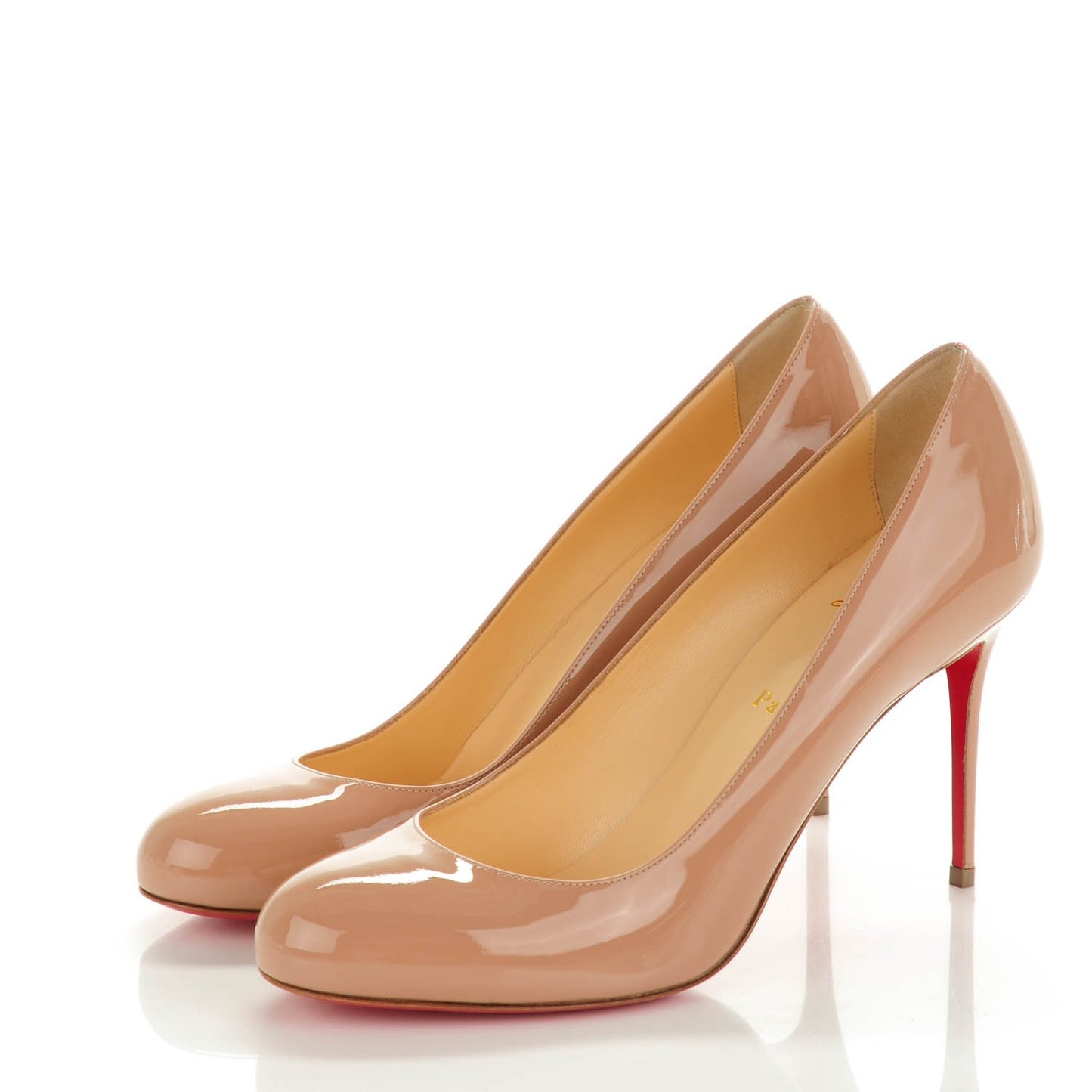 Patent Fifi 85 Pumps 41 Nude