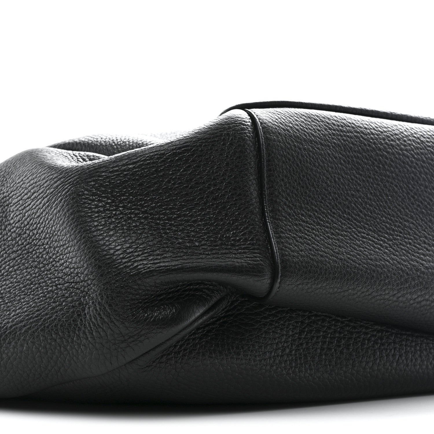 Saint Laurent Grained Deerskin Bea Tote Black 8 of 9