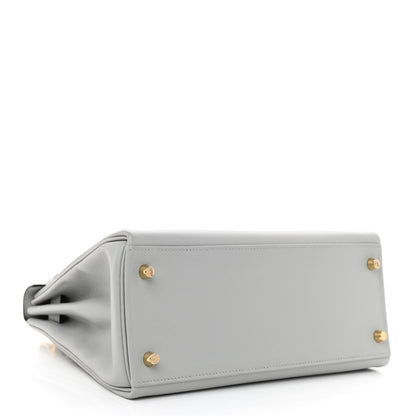 Hermes Evercolor Kelly Retourne 28 Bleu Glacier 4 of 12
