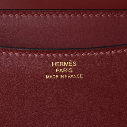 Hermes Veau Monsieur Constance 18 Rouge H 8 of 21