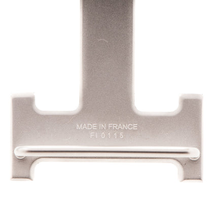 Hermes Polished Palladium 32mm H Belt Buckle Silver 4 of 5