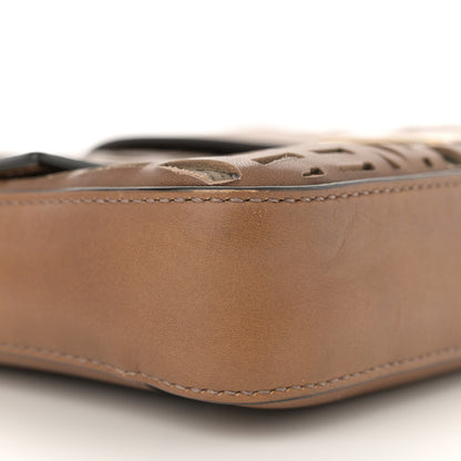 Fendi Regular Vacchetta Laserata Belt Baguette Bag Sand 9 of 14